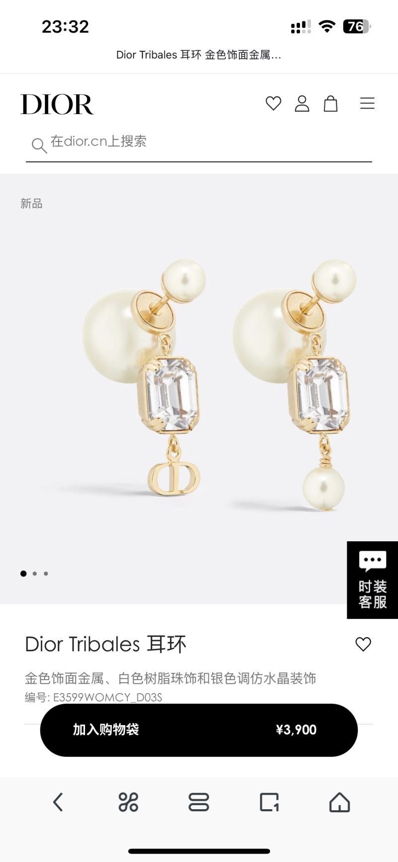 Christian Dior Earrings